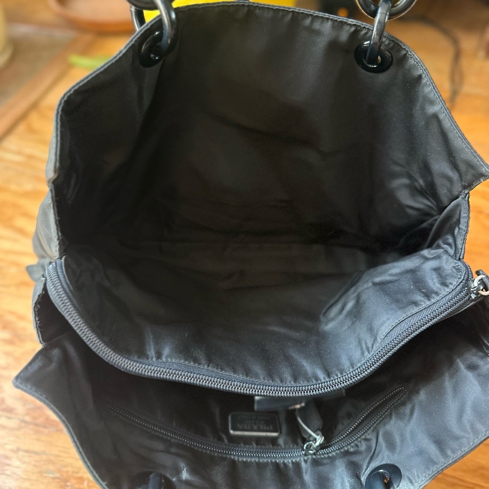 Prada Black Nylon Tote Bag - Picture 4 of 8
